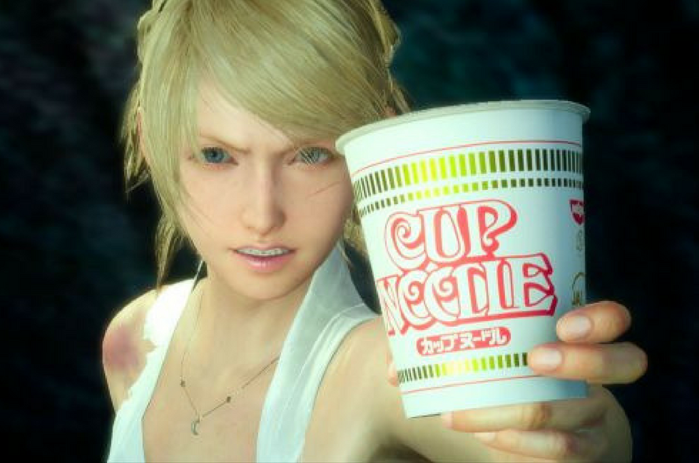 'Final Fantasy XV' Teams Up with Nissin for 'Cup Noodle XV' Gempak